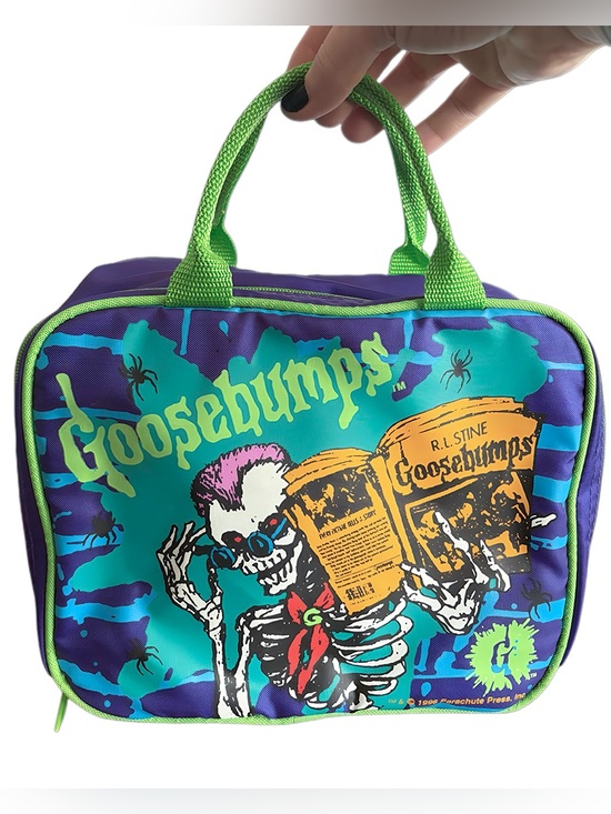 aladdin Other - Vintage Aladdin 1996 Goosebumps Skeleton Insulated Lunch Bag